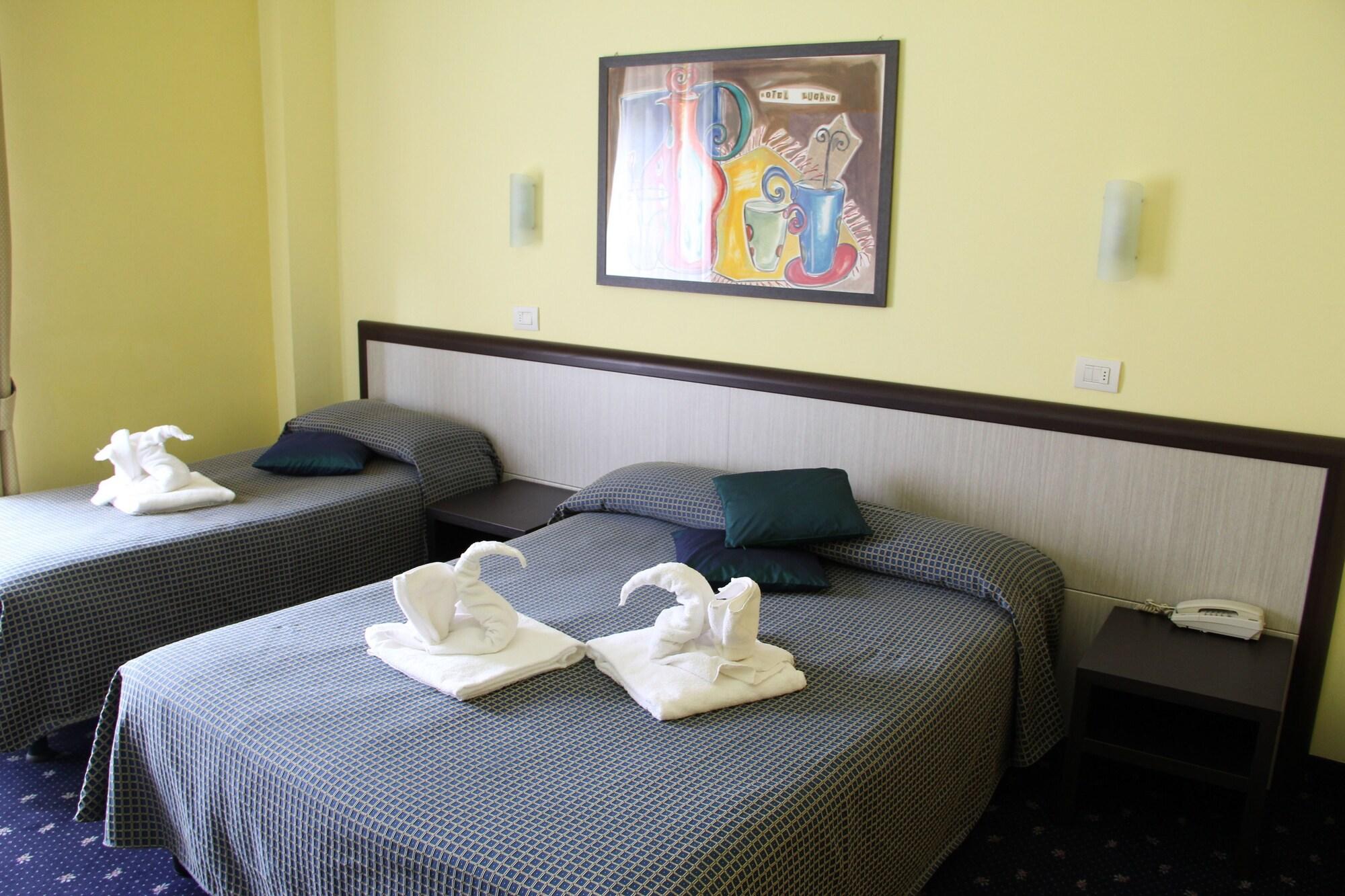 Hotel Lugano Milano Esterno foto