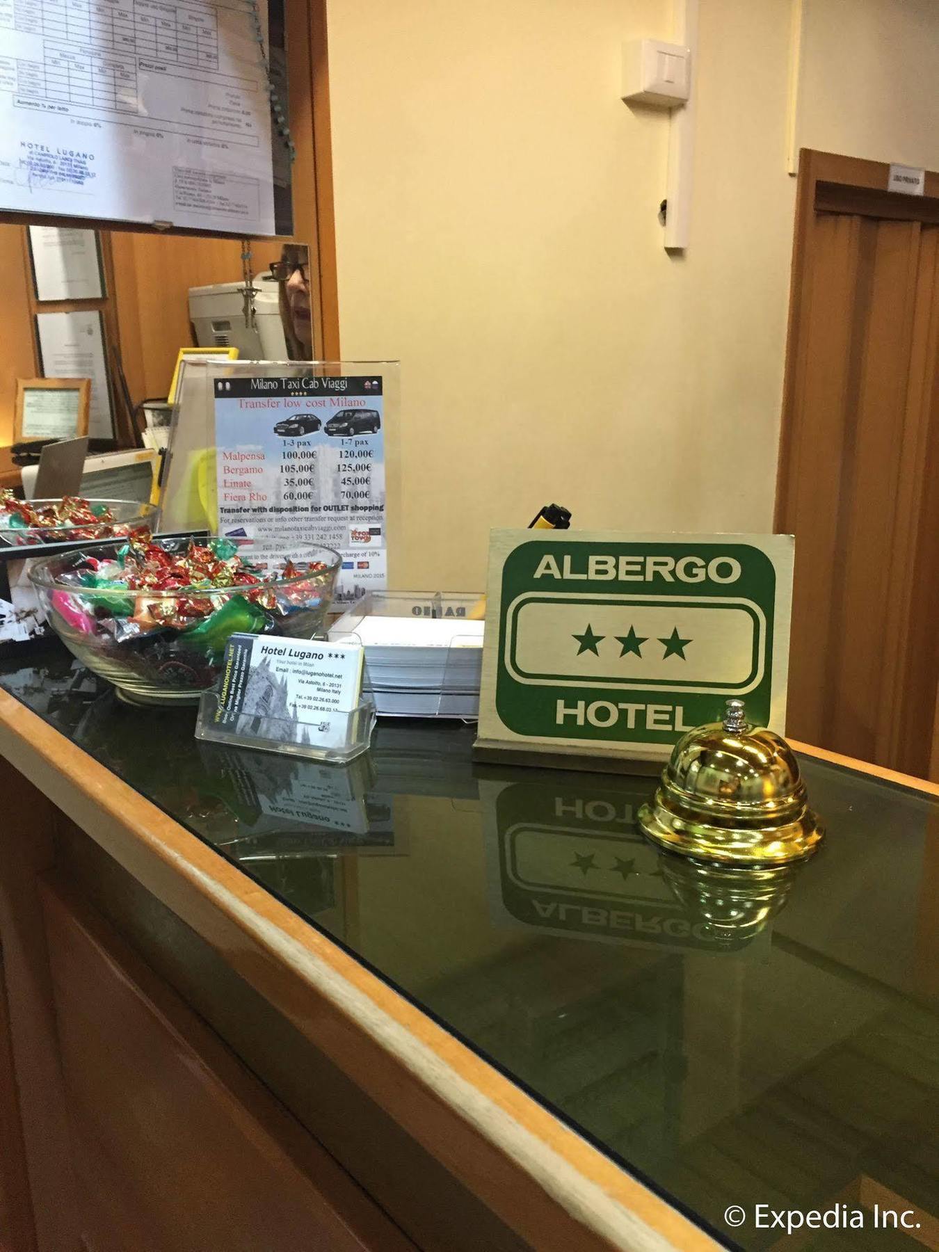Hotel Lugano Milano Esterno foto